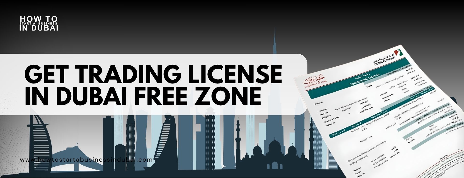 General Trading License in Dubai Free Zone